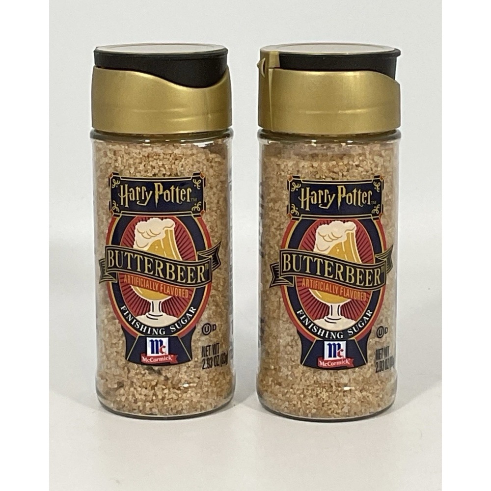 Harry Potter X McCormickFinishing Sugar BUTTERBEER Limited‎ Edition (2 Pack)